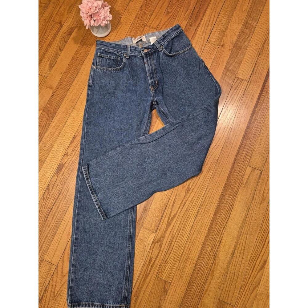 Levis Strauss Signature Jeans Men's Sz. 30x30* Blue Relaxed Fit Flap Pockets